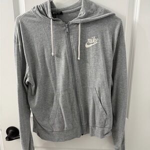 Nike Women's Heather Gray Hoodie